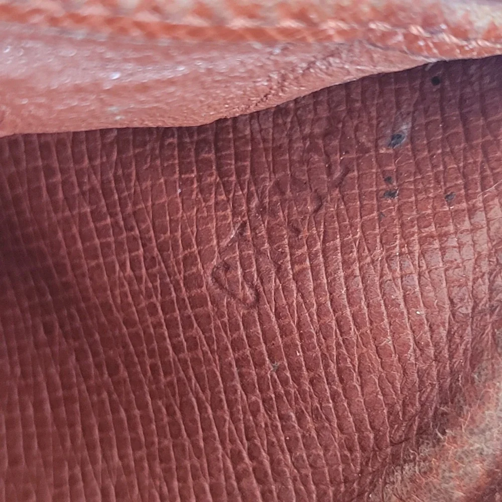 Louis Vuitton Vintage Monogram Long Bifold Wallet Brown Canvas Made‎ in France